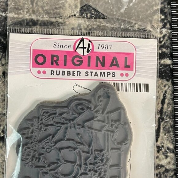 Art Impressions GIRLFRIENDS Rubber Stamps AI-U4011 - Picture 4 of 7